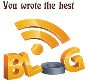a best blog award